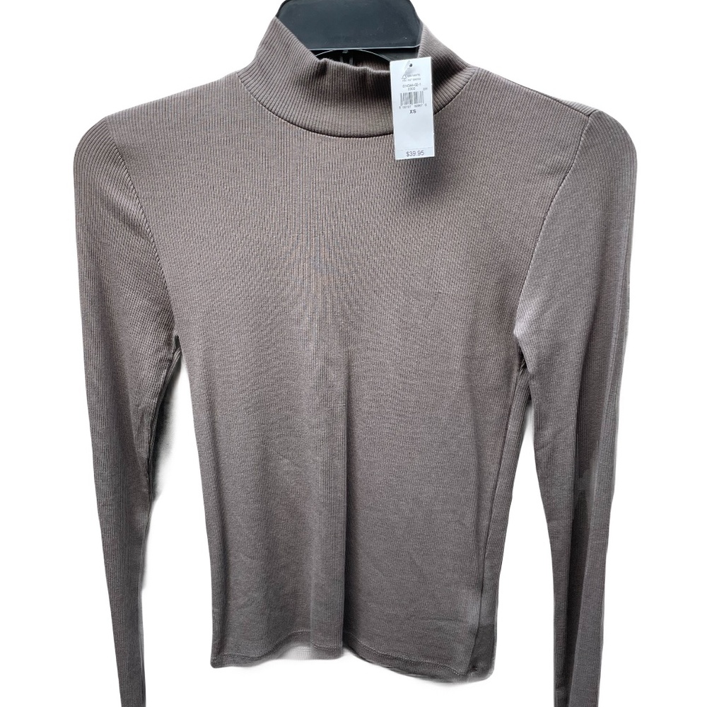 ❤️ GAP MODERN RIB MOCKNECK TOP SIZE XS NEW